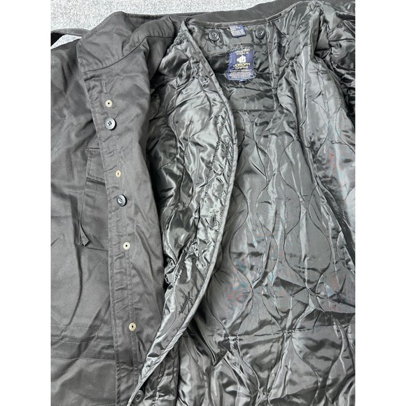 VTG RARE Rothco‎ 6XL Black Field Jacket "Dopeville" Graphic Full Zip NEW - Picture 6 of 10